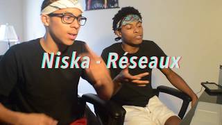 Niska  Réseaux Clip Officiel REACTION wFREESTYLE [upl. by Yensehc199]