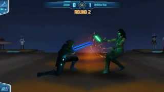 Cwa Lightsaber Duel Quinlan Vos [upl. by Ayeki]