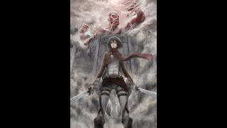 Mikasa Ackerman 🤩🔥 4k edit  AMV  Attack on titan shorts status [upl. by Foscalina]