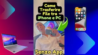 Come trasferire file tra iPhone e computer [upl. by Schaumberger]