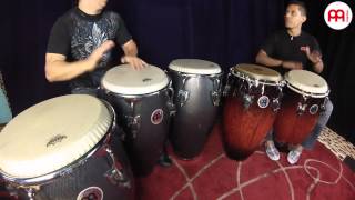 Ramses Araya and Diego Camacho Conga Duo MEINL Percussion [upl. by Dewees717]