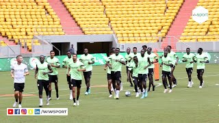 Match amical Sénégal vs Algérie  Regarder la dernière séance dentraînement des Lions [upl. by Baxter]