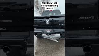 🕷️Black Widow🕷️ 2022 Ram 1500 Big Horn [upl. by Jacobsen]