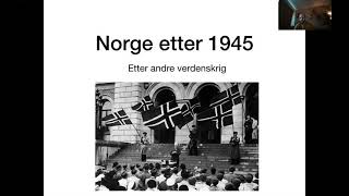 Historie VG3 Norge etter 1945 Etter 2verdenskrig [upl. by Ebaj]