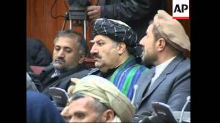 Karzai comments on schools reopening [upl. by Messing810]