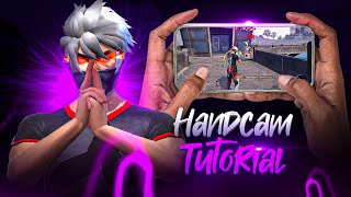 This Custom HUD will Make Your Gameplay Like PC Player❓Handcam Tutorial📲❤️ [upl. by Navonod]