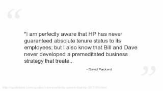 David Packard Quotes [upl. by Regine]