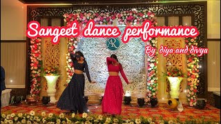 Sangeet Dance Performance l Ghagra  Khwab dekhe  Chikni chameli  Hungama hogya  TipTip  sheila [upl. by Rolyat]