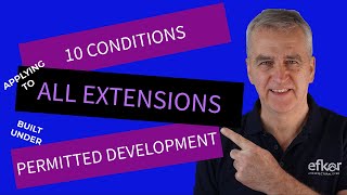 10 Permitted Development conditions that apply to all Extensions [upl. by Acisse185]