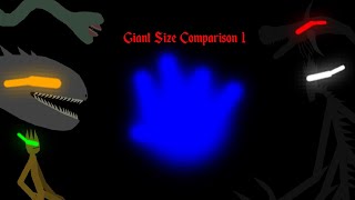 Giant Size Comparison 1  70 Subscriber Special [upl. by Ku66]