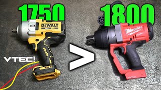 DeWALTs New VTec Impact Wrench is Ridiculous [upl. by Odinevneib]