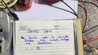 Ohm’s law explained with practical  VIR FORMULA EXPLAIN [upl. by Lejeune721]