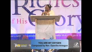 You are my oxygen with lyrics  Gospel Music by Rev Oyenike Areogun [upl. by Sung]