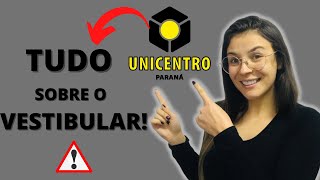 COMO FUNCIONA O VESTIBULAR DA UNICENTRO [upl. by Sineray]