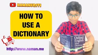 How to use a Dictionary  Learn English vocabulary  Oxford English dictionary  how to  Kids [upl. by Romola]