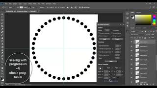 Geometric Art in Photoshop  Dots [upl. by Ailimac964]