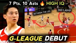 Yuki Kawamura NBA GLeague Debut Impossible Pass like Ninja Sigaw ng Sigaw ang Commentator [upl. by Mateo732]