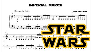 Imperial March for piano  Star Wars The Empire Strikes Back [upl. by Lorusso334]