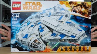 LEGO Star Wars Kessel Run Millennium Falcon REVIEW  75212 [upl. by Hsetim]