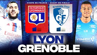 🔴 LYON  GRENOBLE  Objectif Demi pour les Gones   ol vs gf38   COUPE DE FRANCE  LIVEDIRECT [upl. by Ennaira9]