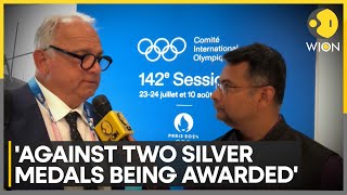 Exclusive UWW chief on Vinesh Phogats joint silver medal appeal  WION [upl. by Ainevul]