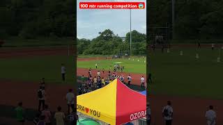 100 mtr running competition 🇮🇳 viralshorts youtubeshorts army sports [upl. by Bohaty]