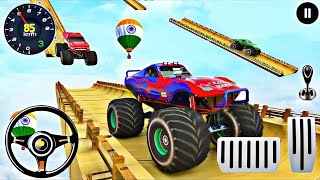 Ultimate Monster Truck Mega Game Racing – Monster Truck Stunt Game – Android Gameplay [upl. by Naivad162]