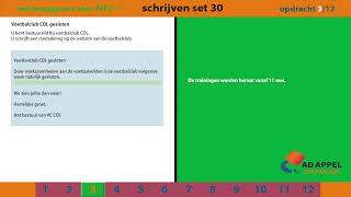 Staatsexamen B1  Examenopgaven Set 30 – Schrijven [upl. by Hgalehs]