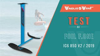 Test foil FOne IC6 V2 en mode wakefoil [upl. by Sucramd]