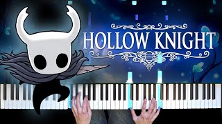 quotHollow Knightquot Extended Piano Arrangement Menu Theme [upl. by Nnayar]