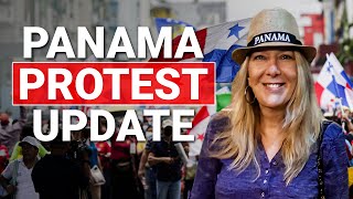 Panama Protest Update Boots on the Ground Reports [upl. by Inanaup]