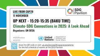 ClimateSDG Connections in 2025 A look ahead [upl. by Yahsel]