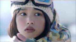 桜井日奈子「JR SKISKI」CM 第2弾【まつげの雪】篇 15秒 Hinako Sakurai Japan Railways SKISKI [upl. by Lorinda328]