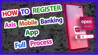 Axis Bank Mobile Banking App Ragistration Full Process in Tamil [upl. by Cloutman611]