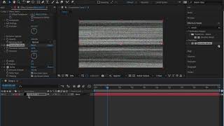 After Effects Tutorial TV Static [upl. by Eletnahs]