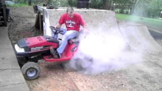 Best lawn tractor burnout [upl. by Jezreel]