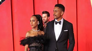 Kerry Washington and Husband Nnamdi Asomugha Make Rare Appearance Together at Vanity Fair OscarParty [upl. by Robbert]