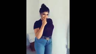 අම්මෝ ධරණිගේ සයිස් එක  Dharani  dharani  heshani liyadipita tiktok hot [upl. by Anaiek]