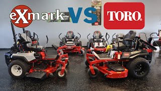 The Truth about Exmark Whats the difference between Exmark and Toro [upl. by Euqirne]