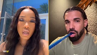 Keke Palmer Calls Out Drake ‘69 God’ And Got A Question About Kendrick Lamar [upl. by Lliw671]