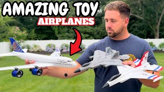 Temu RC Airplanes  Cheap and shockingly AMAZING [upl. by Cirded]