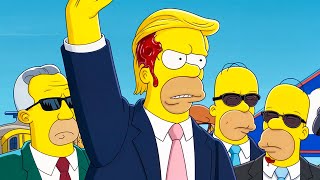 LE PREVISIONI DEI SIMPSON PER IL 2024 [upl. by Ahsemac]