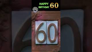 ♫ Zum 60 Geburtstag ♫  Geburtstagswünsche  Happy Birthday [upl. by Folberth878]