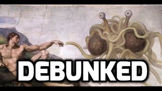 DEBUNKED Flying Spaghetti Monster amp Invisible Pink Unicorn [upl. by Yeltnerb]