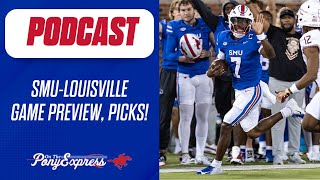 SMU vs Louisville game preview predictions with Hayden Howerton  SMU Football Subscriber Mailbag [upl. by Angelika127]