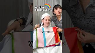 Jaki kolor nosisz najczęściej🌈coloranalysis koreapołudniowa stylista kbeauty [upl. by Alledi]