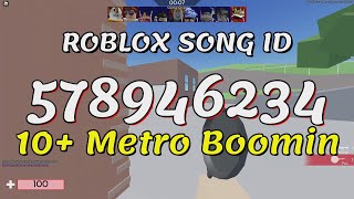 10 Metro Boomin Roblox Song IDsCodes [upl. by Eisak]