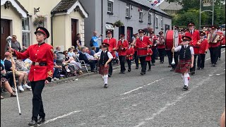 Scarva loyal orders band parade13th July 2022 [upl. by Enoj]