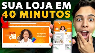 COMO CRIAR UMA LOJA DE DROPSHIPPING DO ZERO  Aula Completa e GRATUITA Atualizado [upl. by Danais]