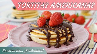 TORTITAS AMERICANAS las más ricas y fáciles [upl. by Nothgierc]